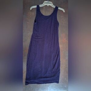 Elegant Navy Sleeveless Dress